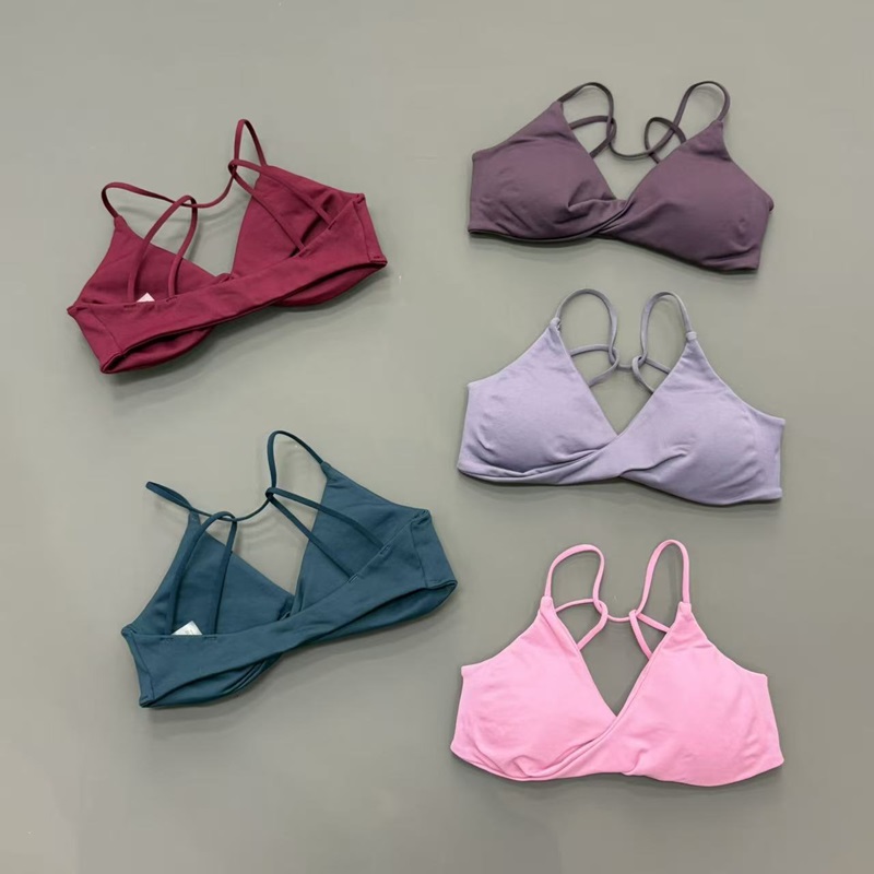 Bra Top Seamless - HISTELLO Vision Sport-BH für Damen, überkreuzter