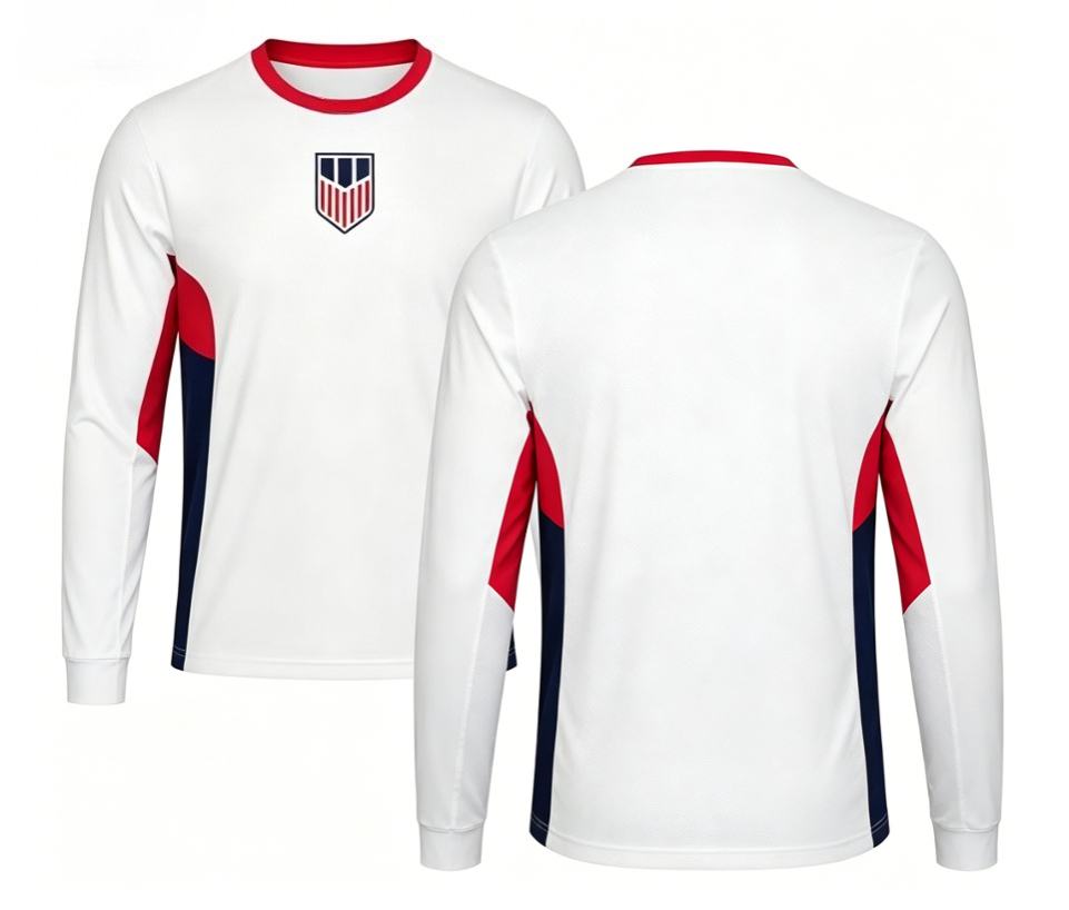 Women'S Fashion Trends - 2026 Amerikanisches Rundhals-Football-Shirt mit langen Ärmeln,