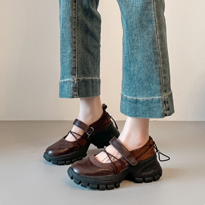 Women'S Fashion Gym Shoes - Neue Retro-Ballett-Mary-Jane-Schuhe, modische Marken-Damen-Sneaker und Freizeitschuhe