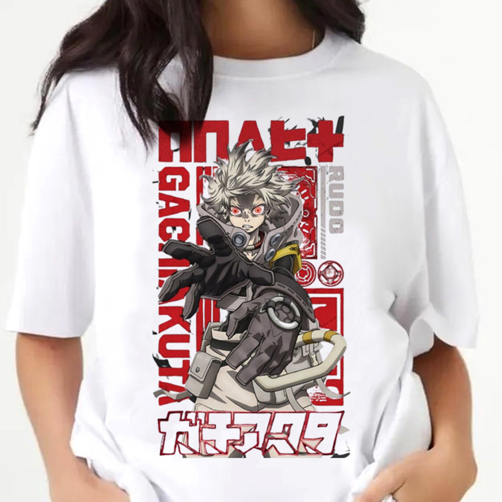 Women Fashion 80S - Gachiakuta T-Shirt für Damen, Party, koreanische
