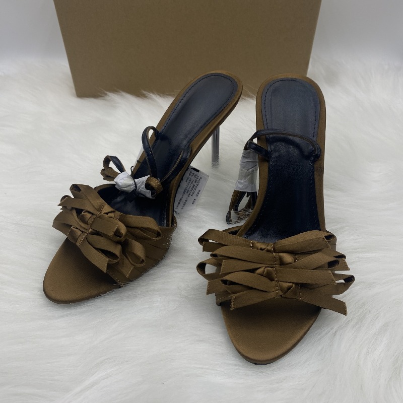 Women'S Fashion Brand Shoes - Marke Ankle Strap Super High Heels
