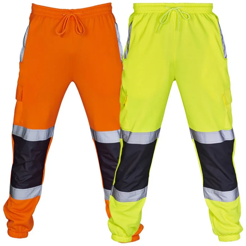 Women'S Fashion Utility Pants - Männer Straße Arbeit Hosen Mode reflektierende