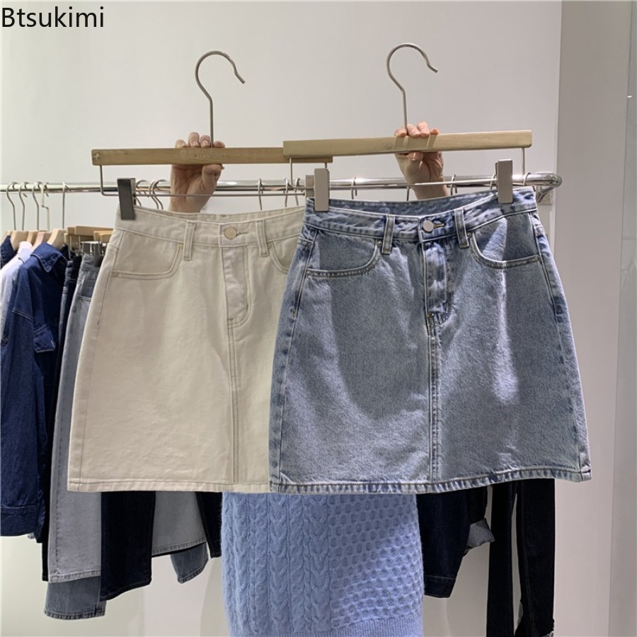 Women Fashion Jeans - 2026 Sommer Neue Denim-Kurzröcke für Damen