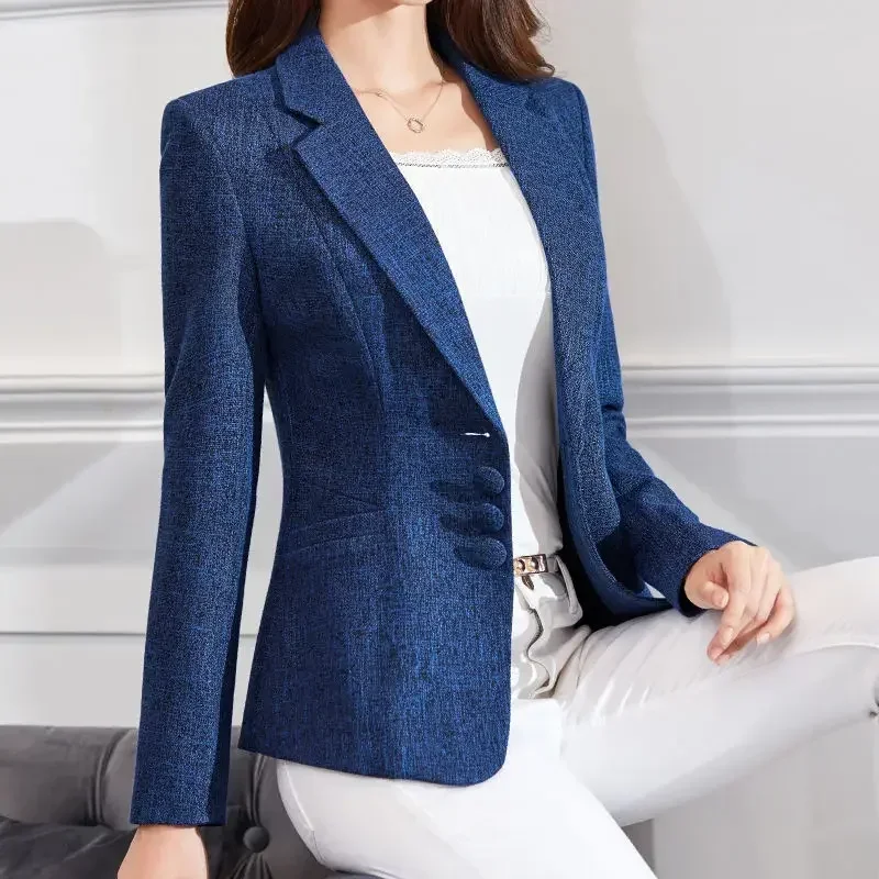 Velvet Blazer Women - Mode Frauen Blazer Jacken Arbeit 2025,