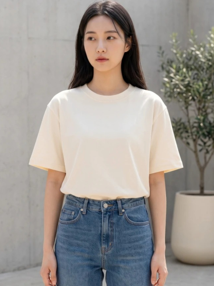 Women'S Fashion Trends 2026 Spring Summer - zjaiss Lockeres, lässiges, vielseitiges T-Shirt mit