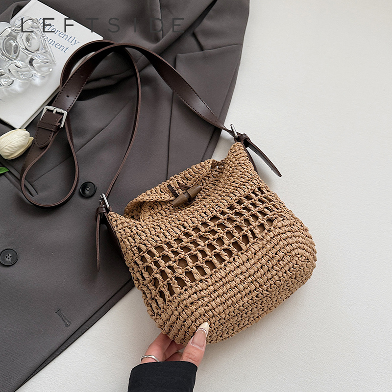 Women'S Fashion Trends 2026 Spring Summer - Kleine gewebte Strohtasche für Damen –