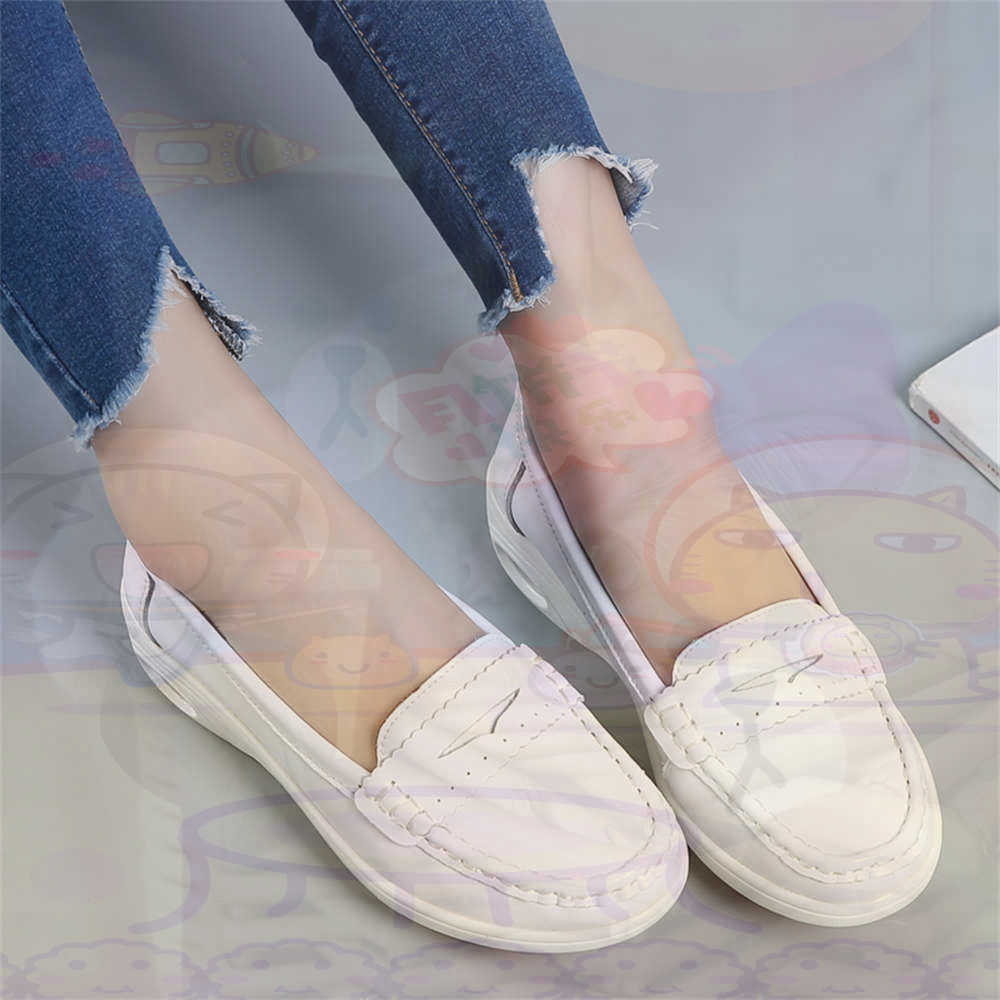 Women'S Fashion From The 50S - Weiche Slip-on Damen Große Größe Schuhe