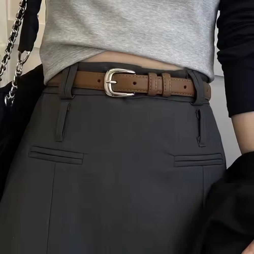 Women Fashion Jeans - Weicher Luxus-Design Gürtel mit Dornschließe Trendiger