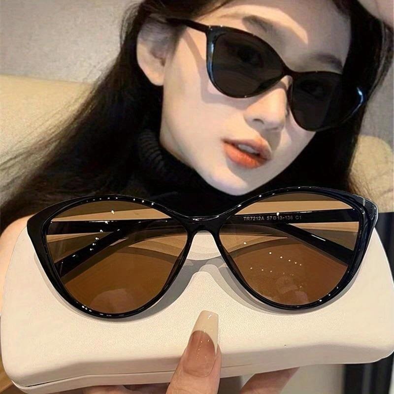 Women'S Fashion Eyewear - 1 Stück Retro-Rahmen Katzenaugen-Sonnenbrille für Damen