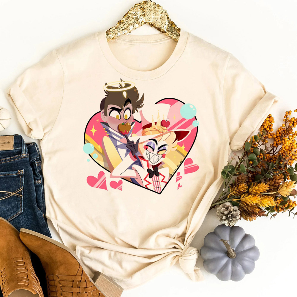Hazbin Hotel T-Shirt Shoujo ko – Women Fashion 80S Bewertung und Preis