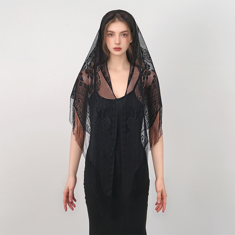 Neue Stickerei Spitze Schal Sc – Women'S Fashion Poncho Bewertung und Preis
