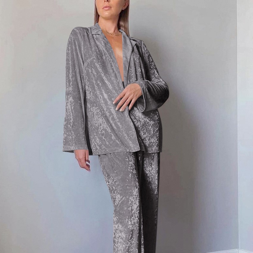Damen 2-teiliges Set aus Crush – Velvet Blazer Women Bewertung und Preis
