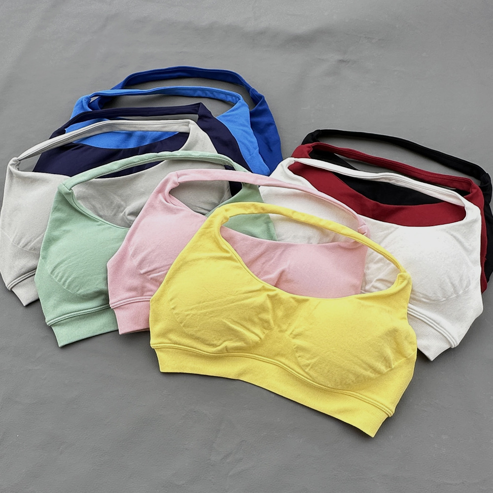 Sport-BH Damen Nahtlos Neckhol – Bra Top Seamless Bewertung und Preis