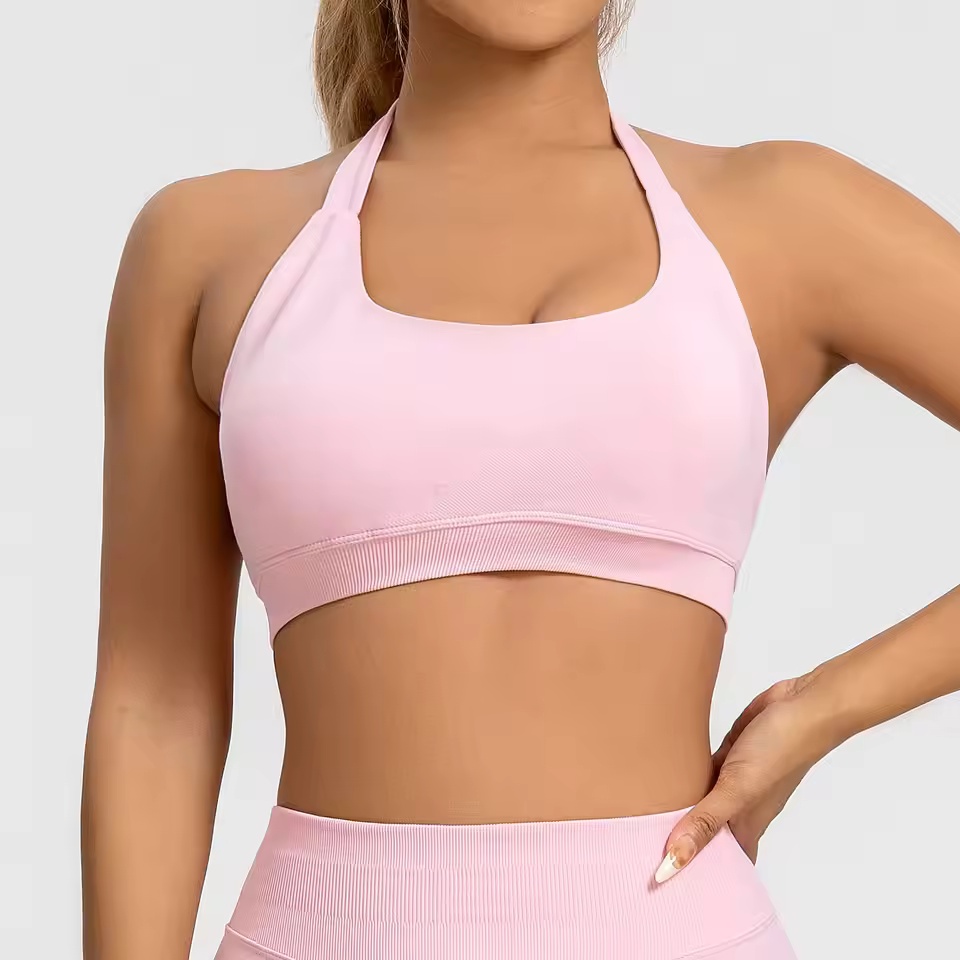 Sport-BH Damen Nahtlos Neckhol – Bra Top Seamless Bewertung und Preis