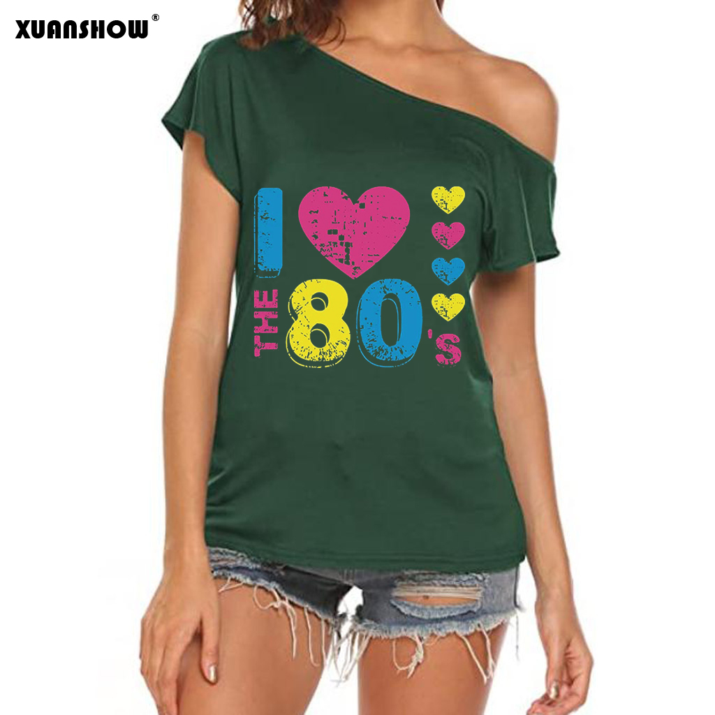 Modisches Sommer-T-Shirt für D – Women Fashion 80S Bewertung und Preis