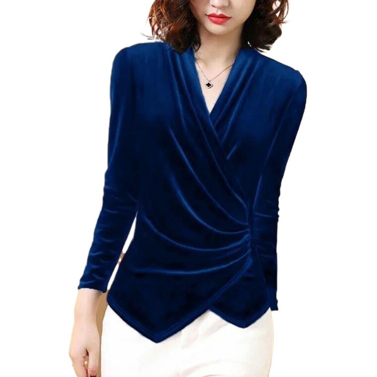 Damenbluse 2025, Herbst-Gold-S – Velvet Blazer Women Bewertung und Preis