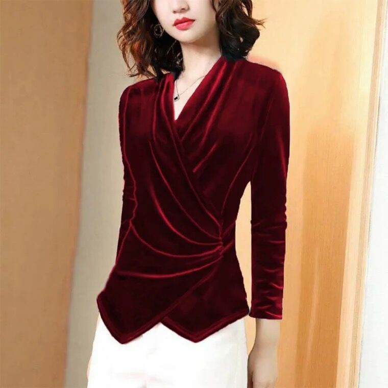 Damenbluse 2025, Herbst-Gold-S – Velvet Blazer Women Bewertung und Preis
