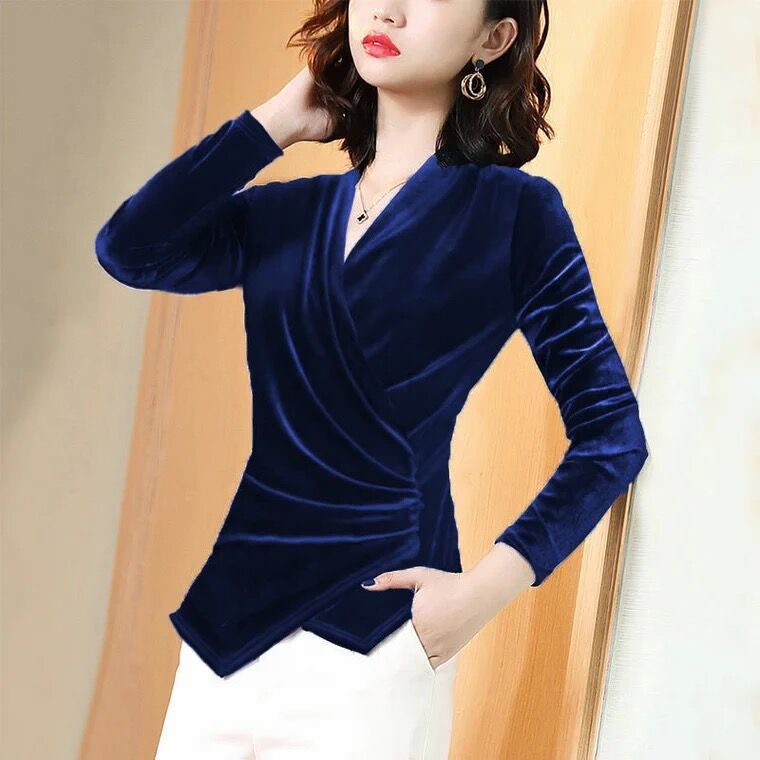 Damenbluse 2025, Herbst-Gold-S – Velvet Blazer Women Bewertung und Preis