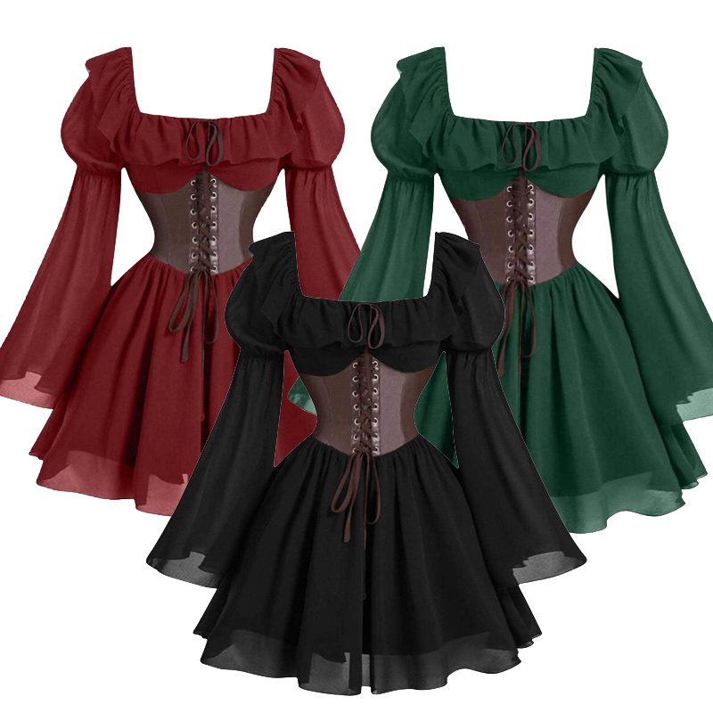 Neue mittelalterliche Renaissa – Women'S Fashion Renaissance Period Bewertung und Preis