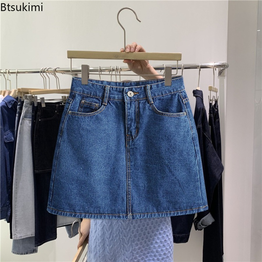 2026 Sommer Neue Denim-Kurzröc – Women Fashion Jeans Bewertung und Preis