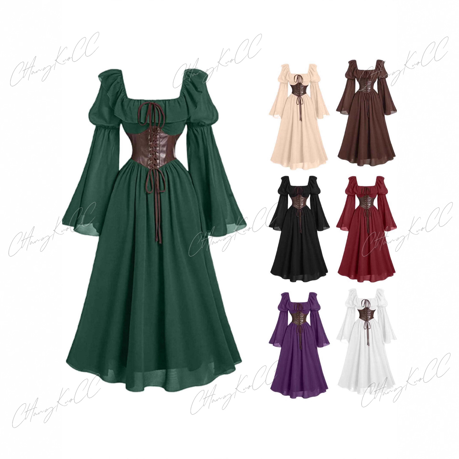 Renaissance-Zeit mittelalterli – Women'S Fashion Renaissance Period Bewertung und Preis