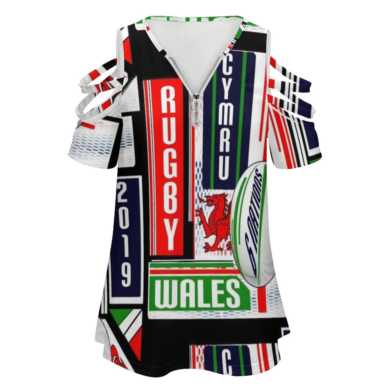 Cymru Welsh Wales Rugby Team D – Women'S Fashion Rugby Shirt Bewertung und Preis