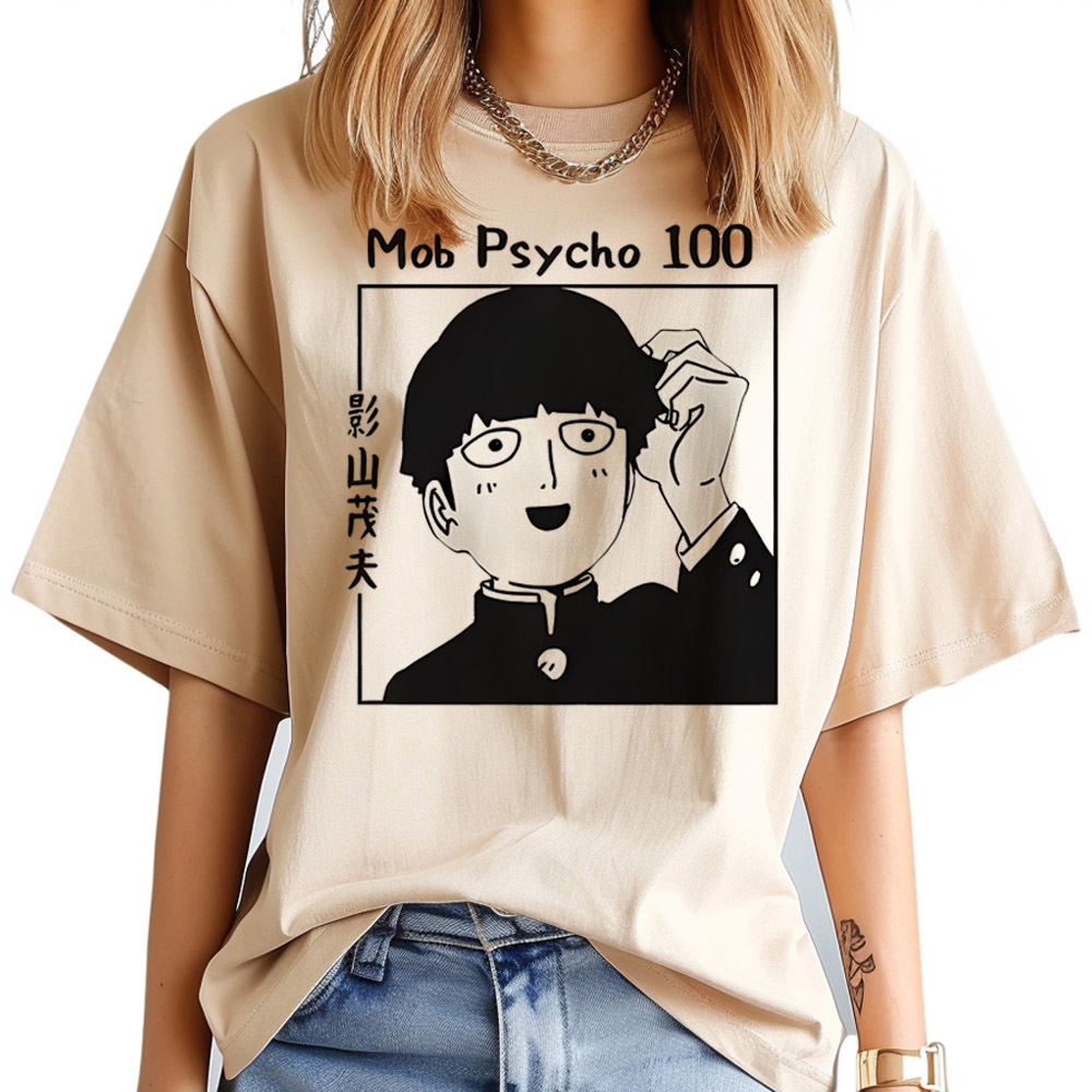 Mob Psycho 100 T-Shirt Damen P – Women Fashion 80S Bewertung und Preis