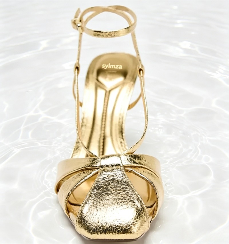 Mode Gold Dünnen Absätzen Sand – Women'S Fashion Brand Shoes Bewertung und Preis