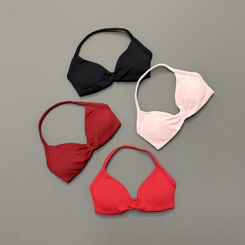 Damen Halter Sport-BH V-Aussch – Bra Top Seamless Bewertung und Preis