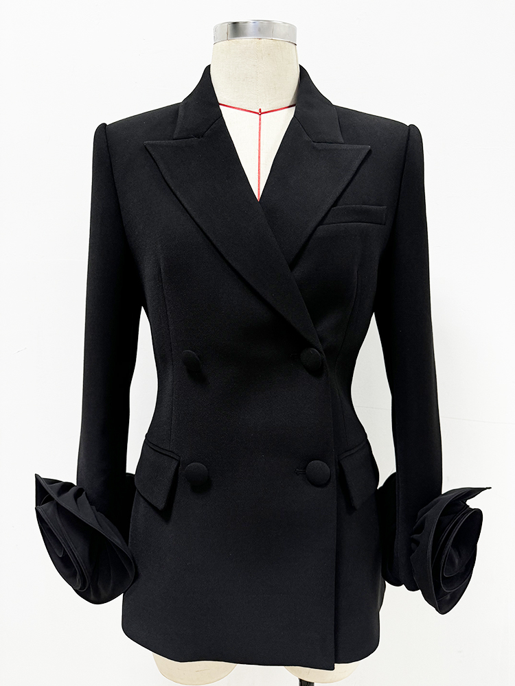 High Street neueste Modedesign – Velvet Blazer Women Bewertung und Preis