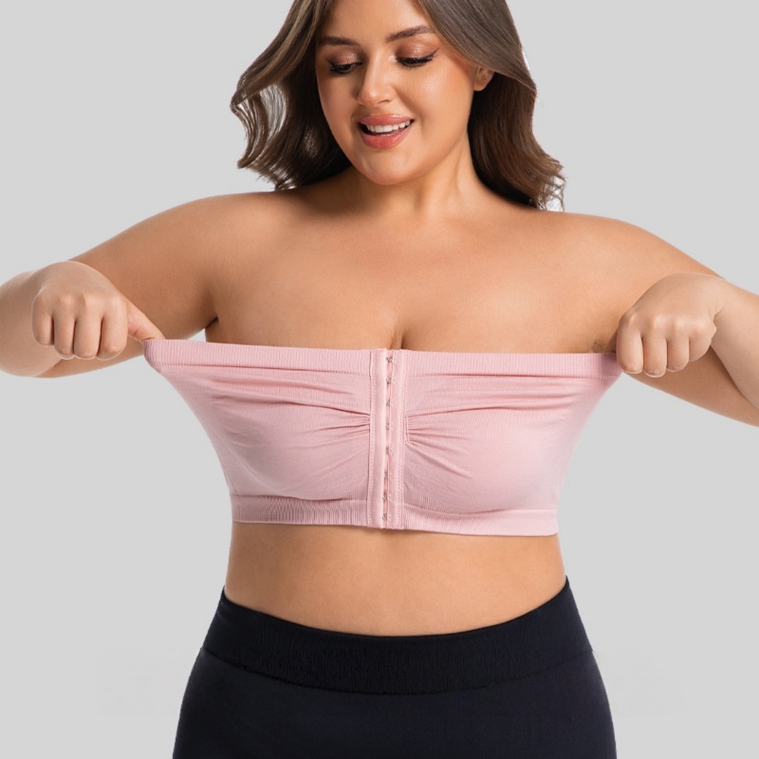 Damen Übergröße Trägerloser Vo – Bra Top Seamless Bewertung und Preis