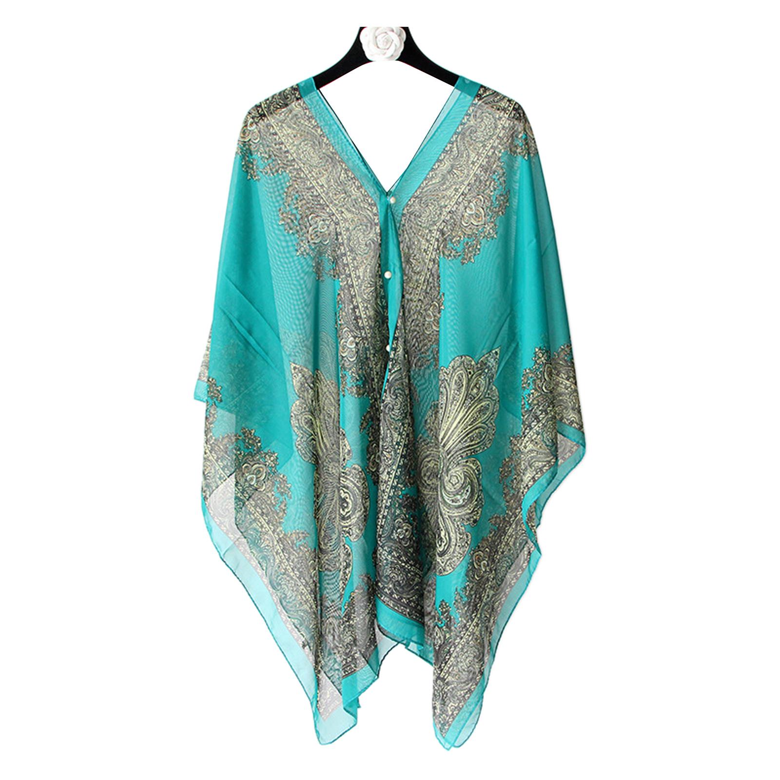 5 Farben Strand-Sonnenschutz-S – Women'S Fashion Poncho Bewertung und Preis