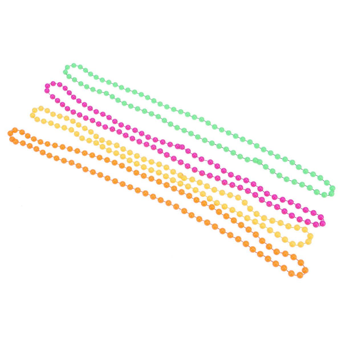 4-teilige Plastikperlenkette f – Women Fashion 80S Bewertung und Preis