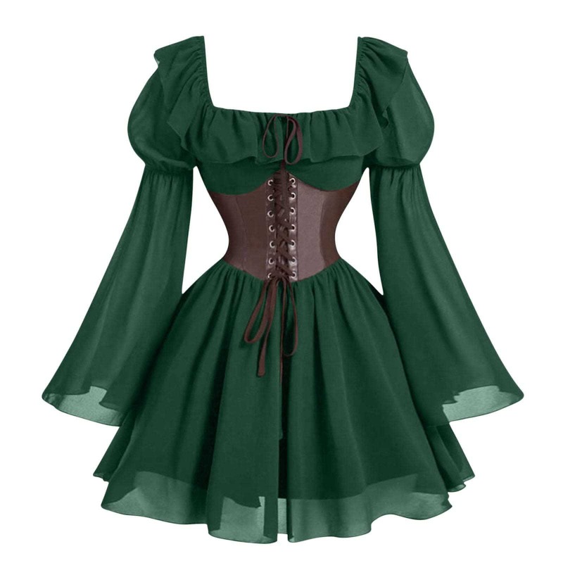 Mittelalterliches Kleid Renais – Women'S Fashion Renaissance Period Bewertung und Preis