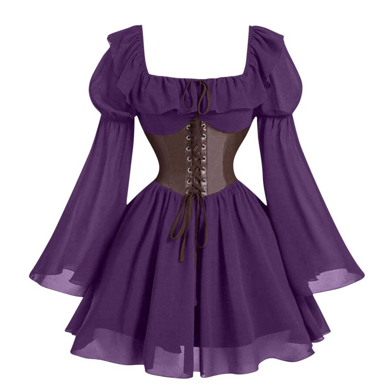 Mittelalterliches Kleid Renais – Women'S Fashion Renaissance Period Bewertung und Preis