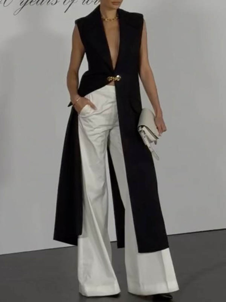Damen Einfarbige Schwarze Ärme – Women'S Fashion Trends 2026 Spring Summer Bewertung und Preis