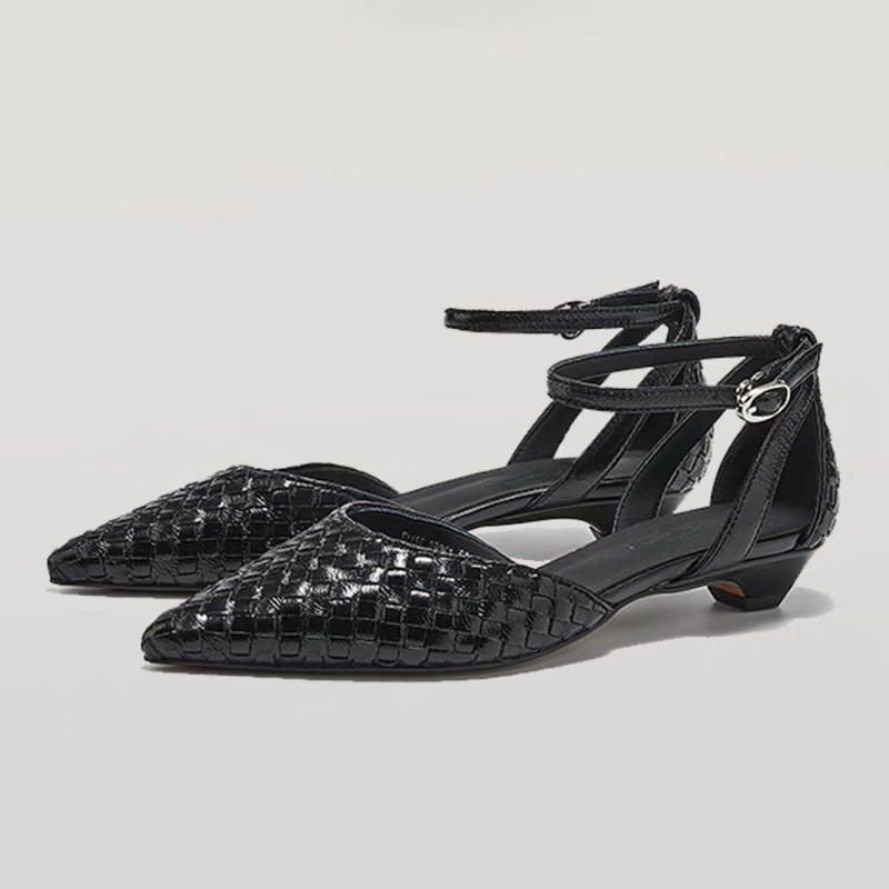 Spitz Low Heels Frauen Elegant – Women'S Fashion Brand Shoes Bewertung und Preis